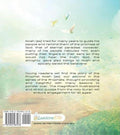 Back cover of an Islamic children's book about Prophet Noah, with flying birds and soft pastel scenery.