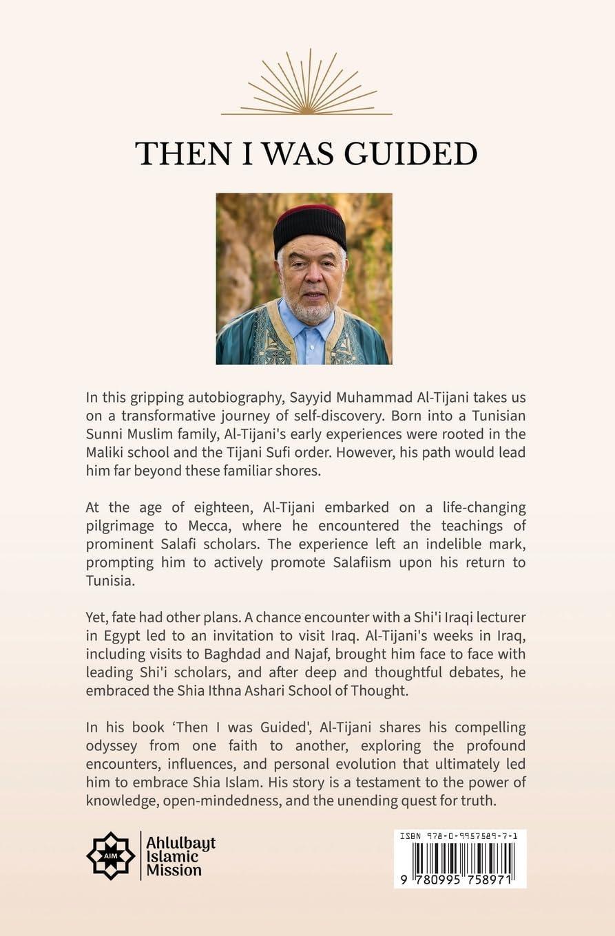 Then I Was Guided by Sayyid Muhammad Al-Tijani - City of Knowledge
